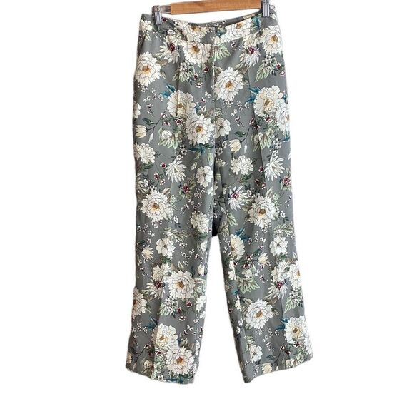 Zara Floral trousers